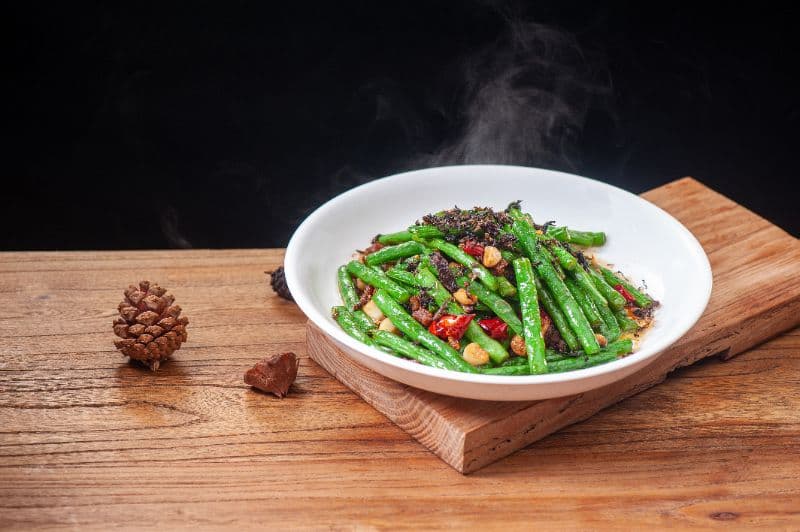 Stir-Fried Green Beans with Pickled Vegetables