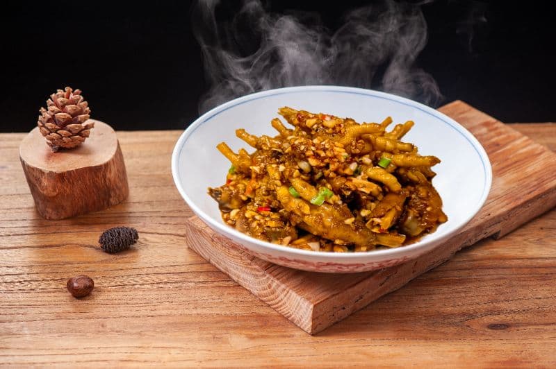 Spicy Garlic Chicken Feet